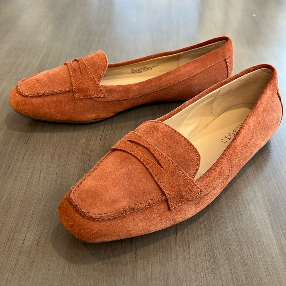 Talbots suede flats